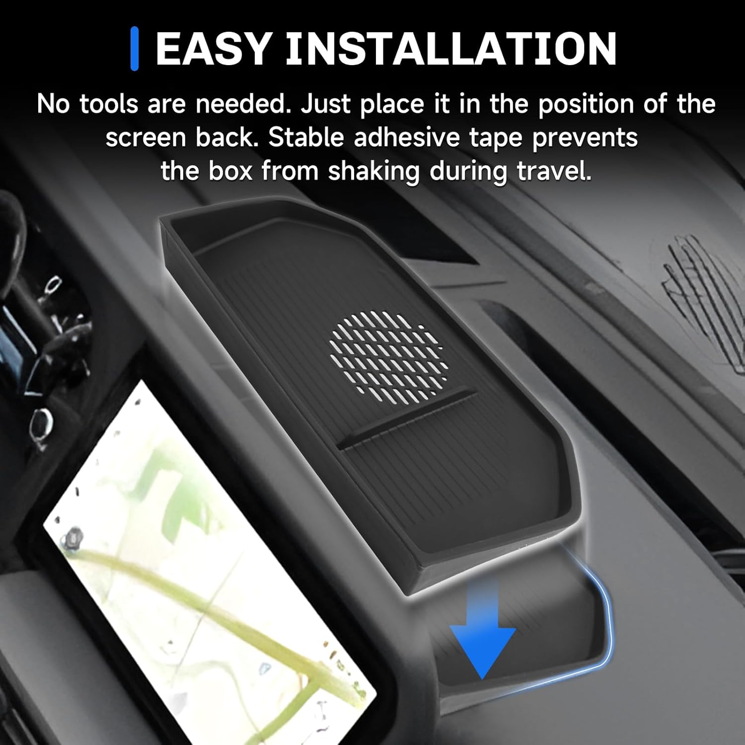 For Toyota Land Cruiser Screen Back Organizer 2024 2025 2026