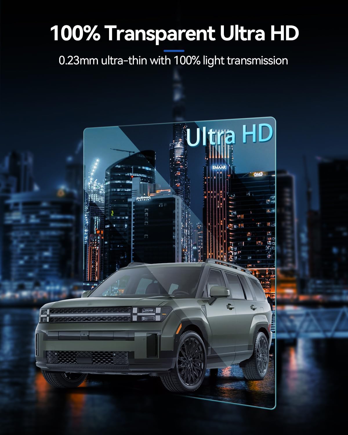 For Hyundai Santa Fe Navigation & Dashboard Nano Screen Protector 2024 2025