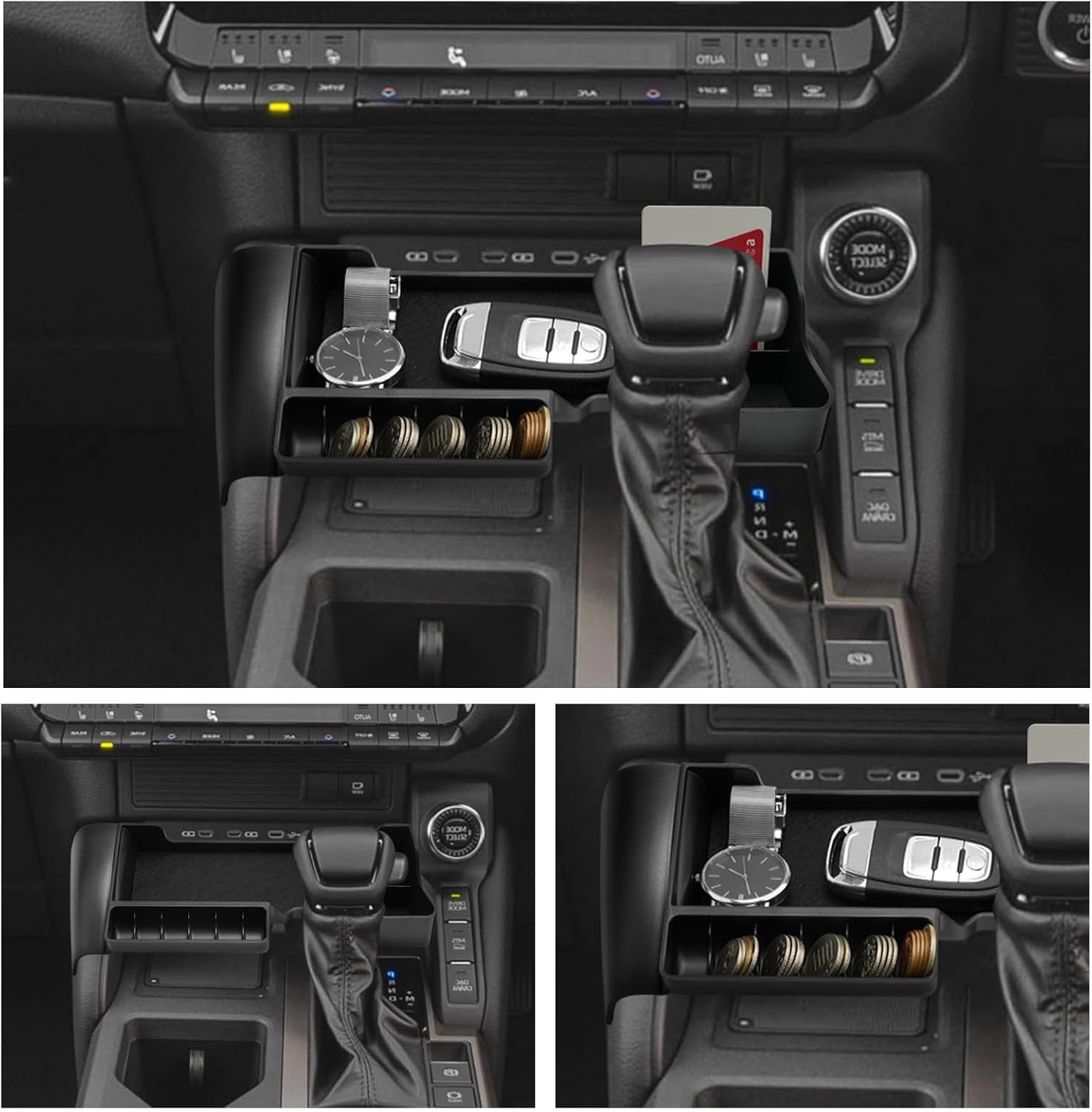 For Toyota Land Cruiser 250 Center Console Organizer 2024 2025 2026