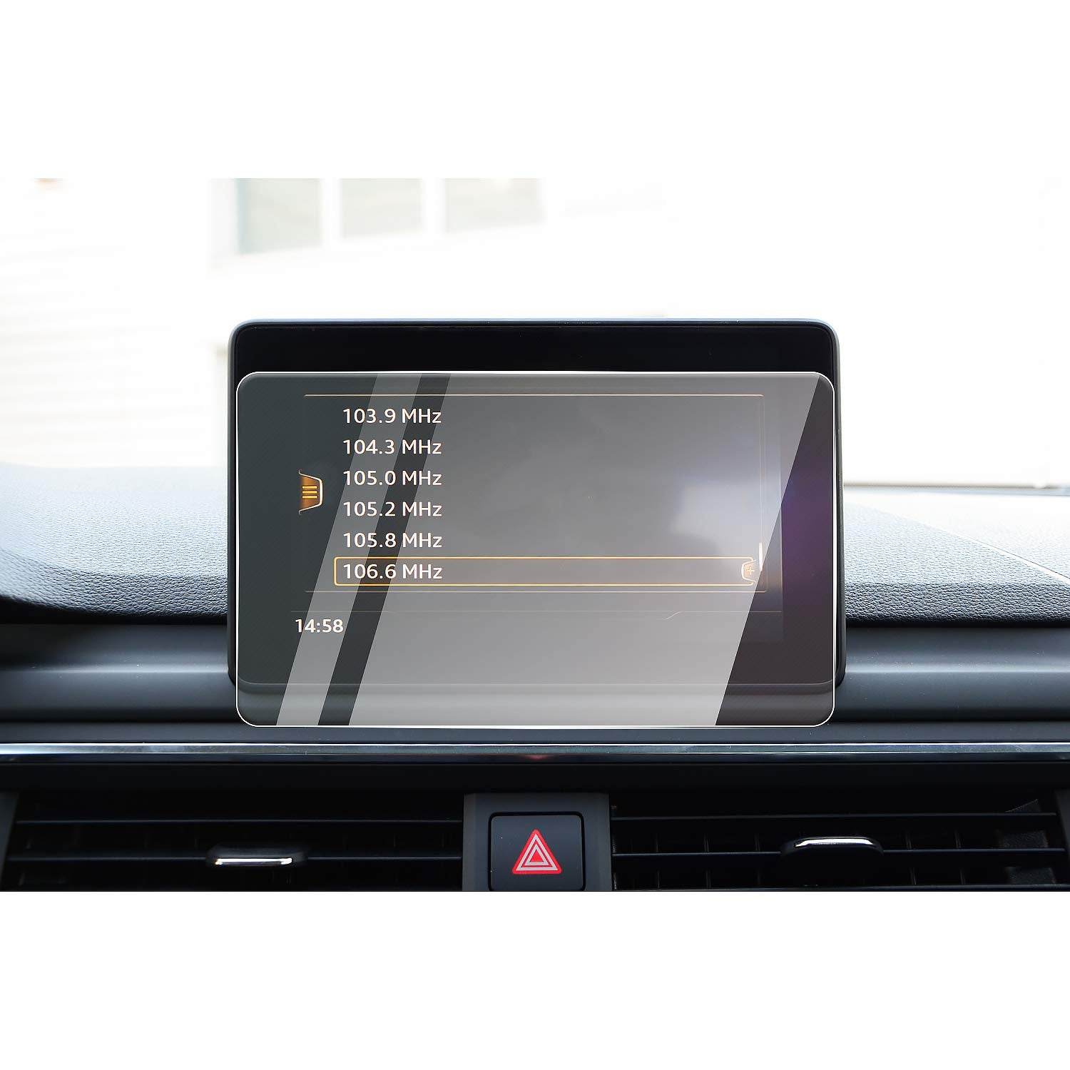 For Audi Q5 8r 2009~2016 Car Navigation Gps Ultra-thin Anti-fingerprint  Film Full Screen Protector Tempered Glass Accessories - Interior Mouldings  - AliExpress
