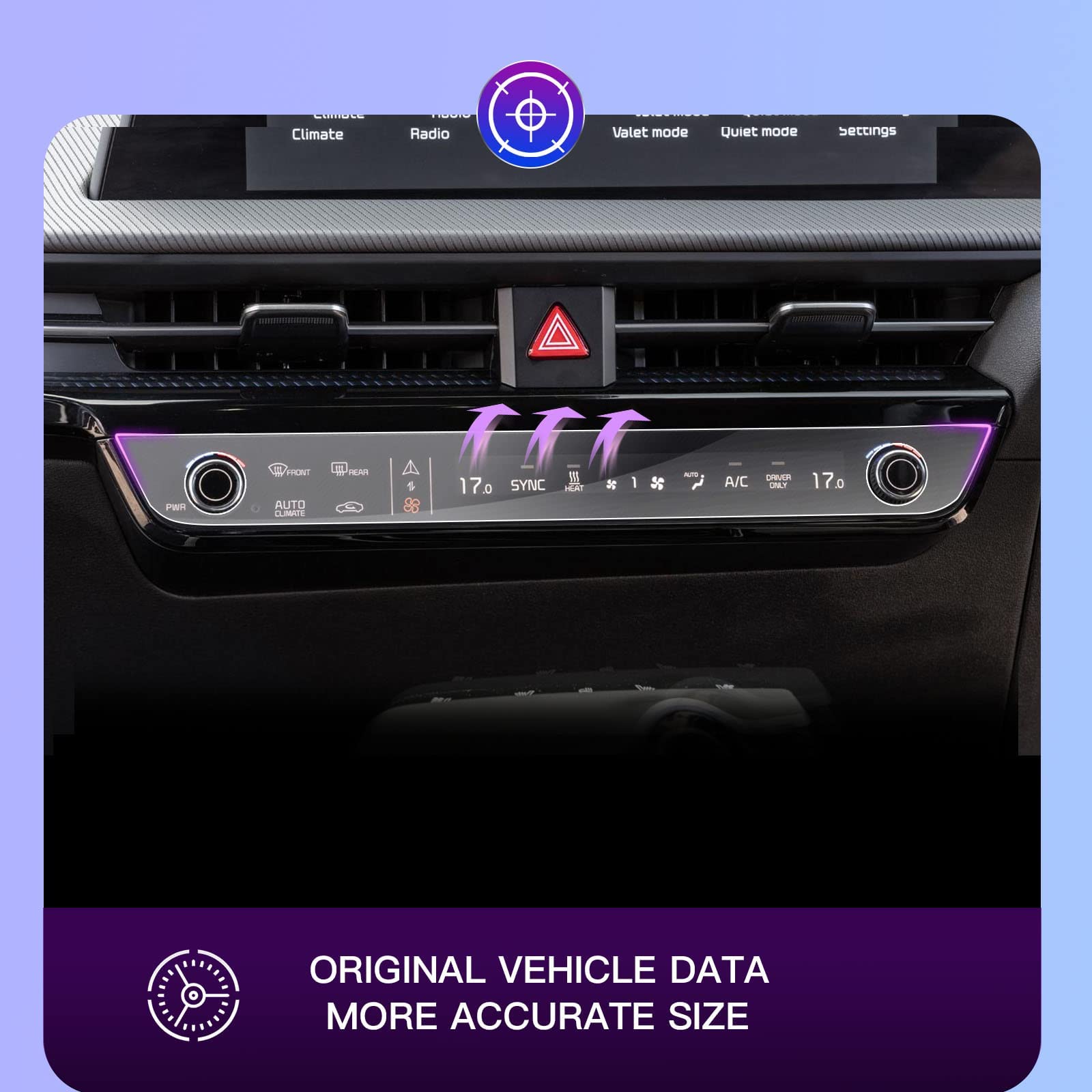 Kia EV6 Screen Protector 2022+ - LFOTPP Car Accessories