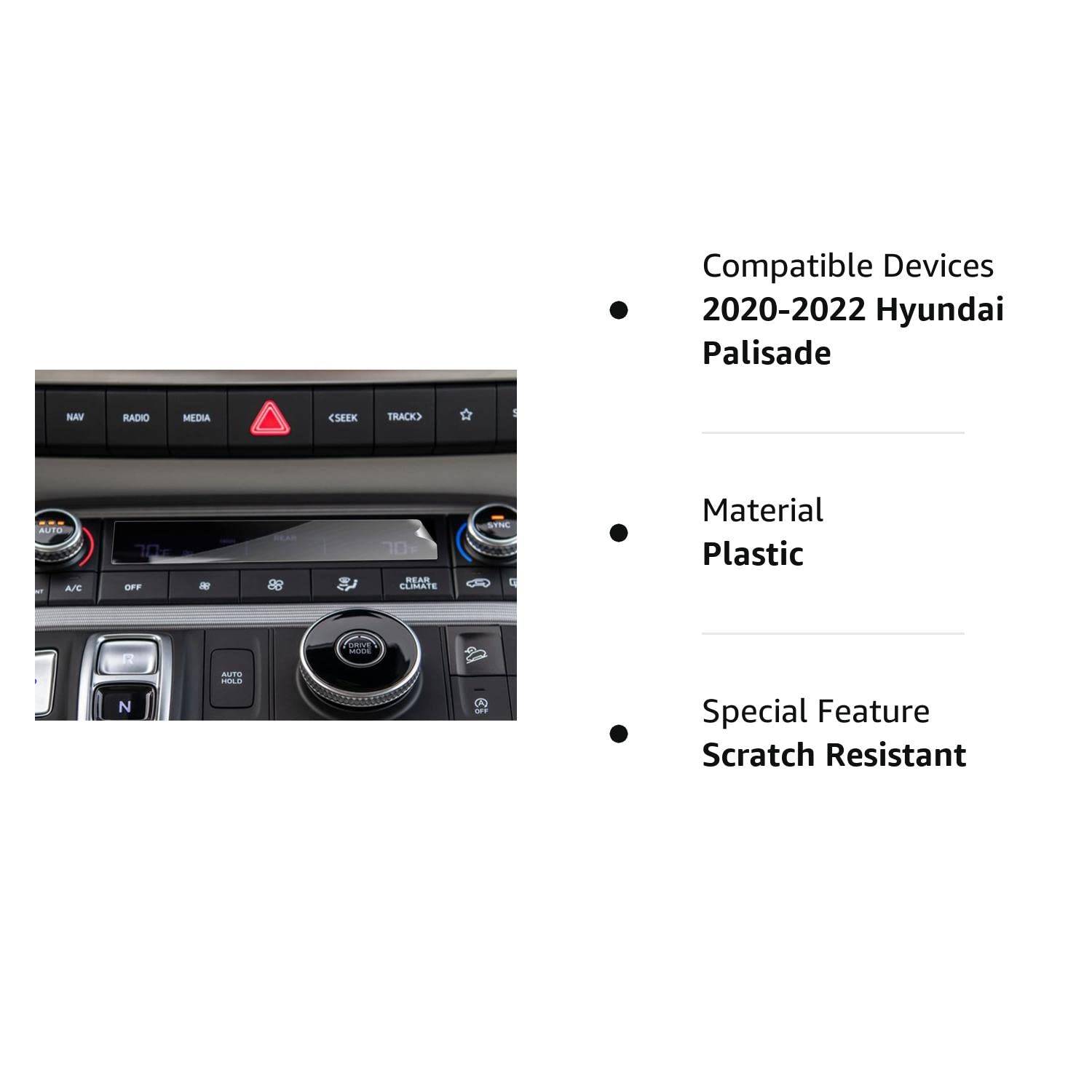 Hyundai Palisade Nano Screen Protector 2020+ - LFOTPP Car Accessories