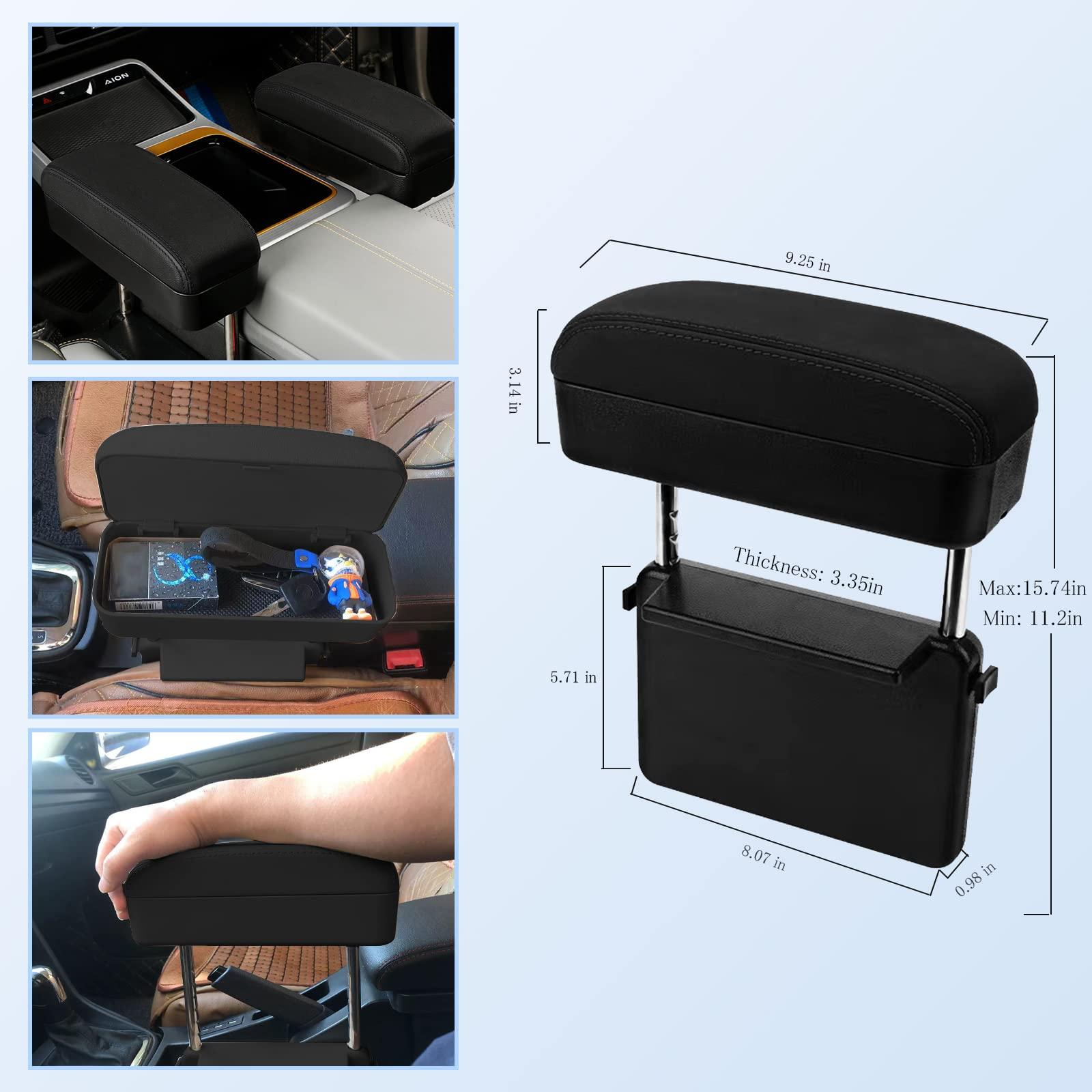 RUIYA Storage Box for Seat Tarraco Armrest Organiser Tray for Car