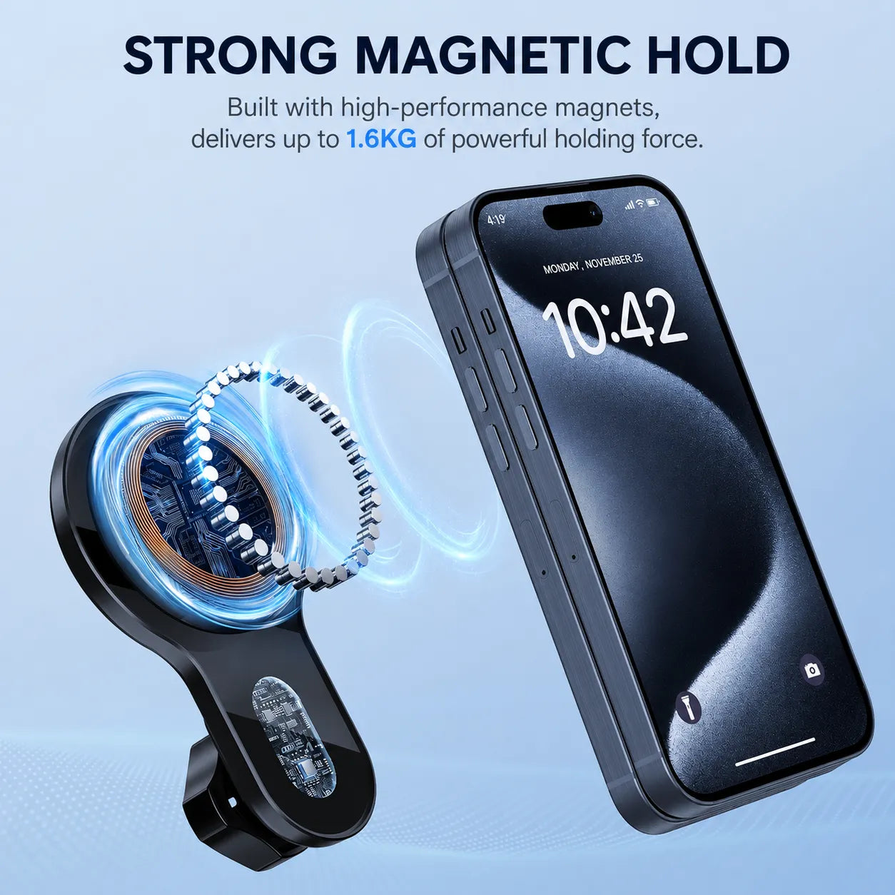 Mercedes-Benz GLE W167/GLS X167 Magnetic Smartphone Holder