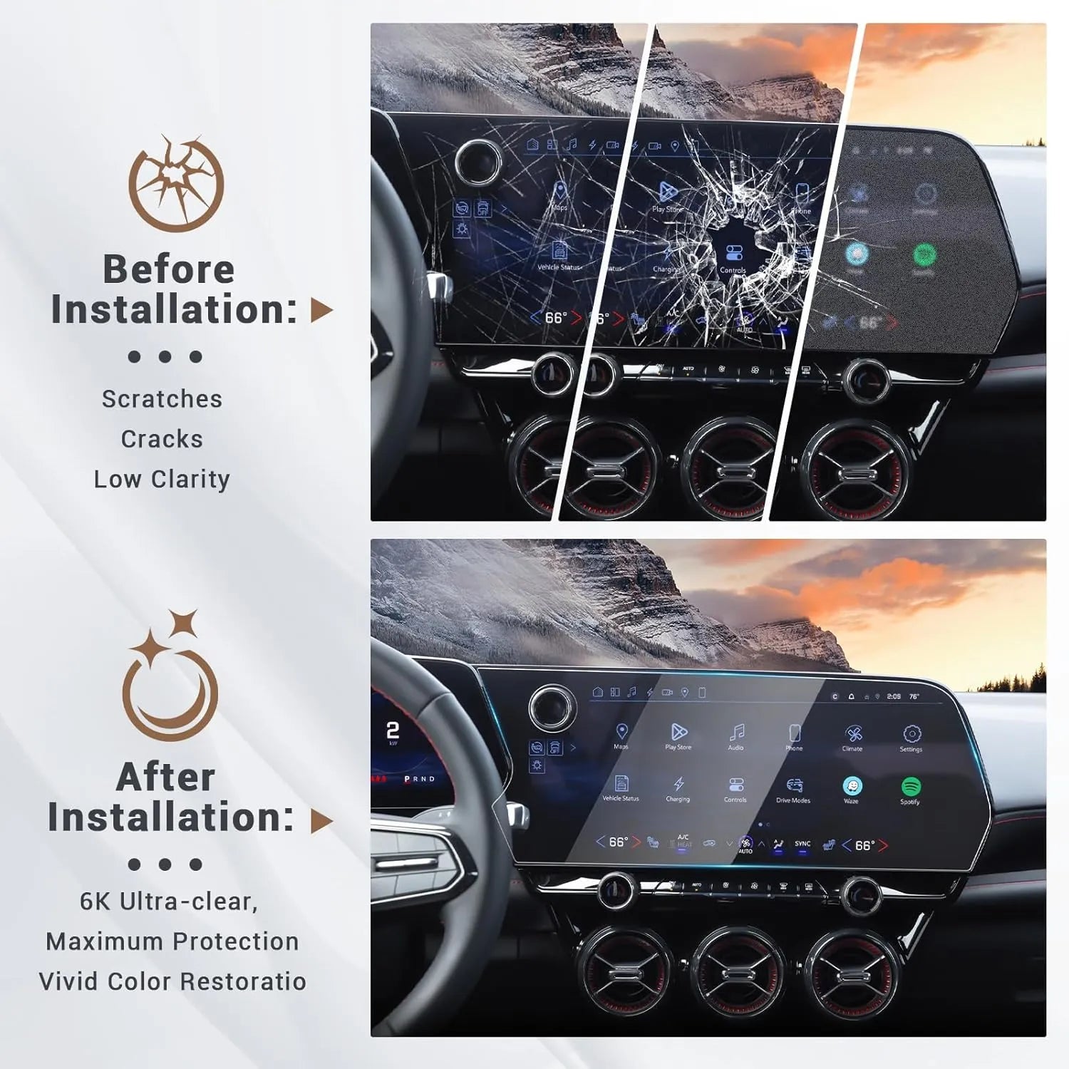 Chevy Blazer EV RS/LT Screen Protector 2024 2025 2026 2027