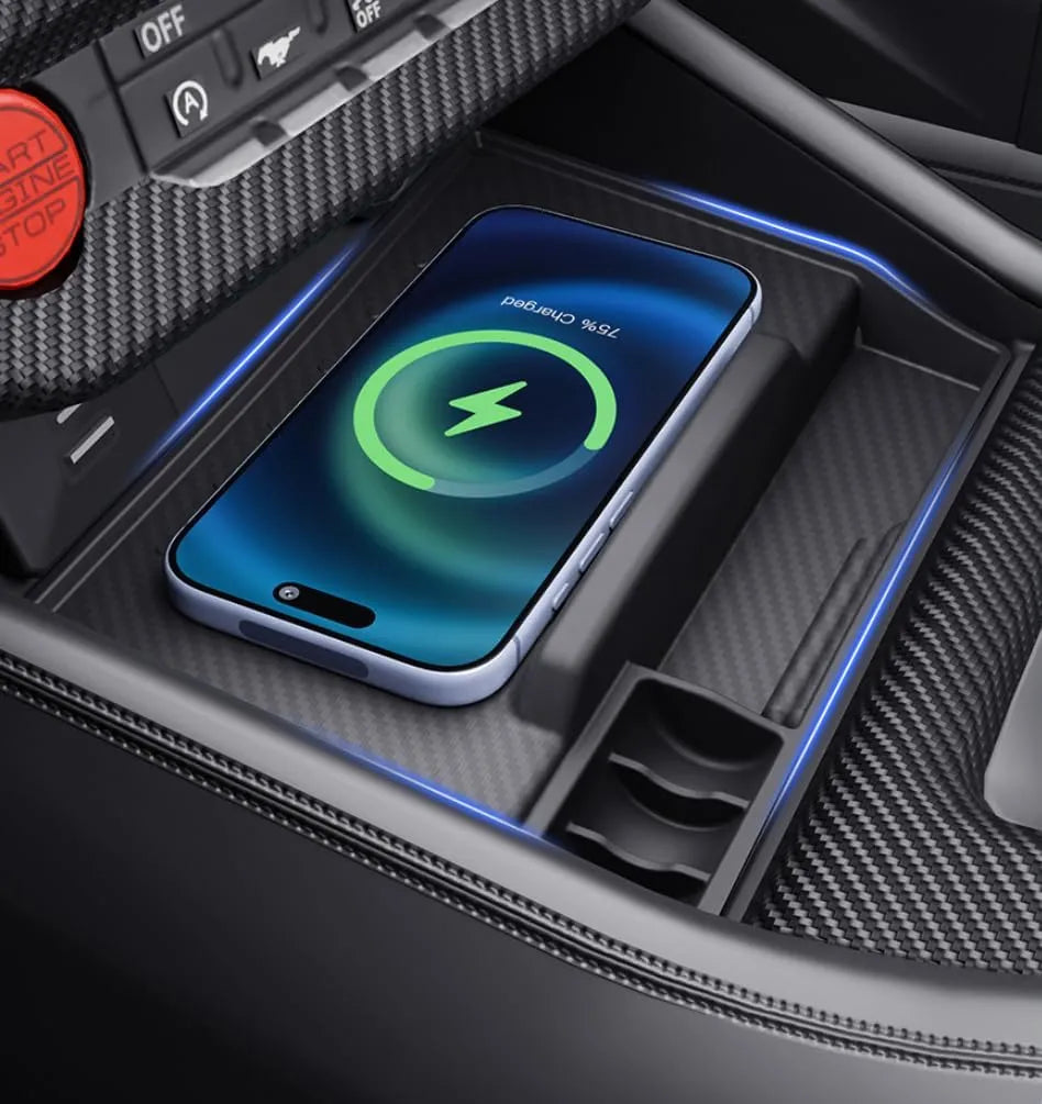 For Ford Mustang Wireless Charging Mat 2026+