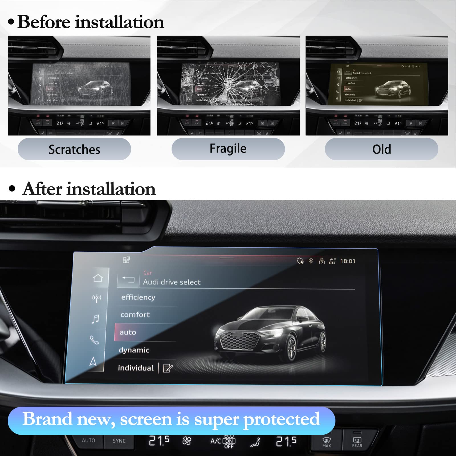 Audi A3 8Y Screen Protector 2022+