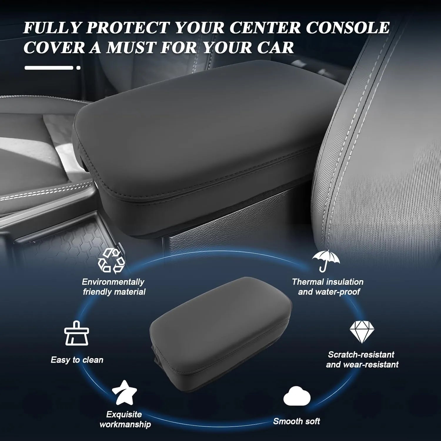 For Nissan Frontier Armrest Cover 2022-2026