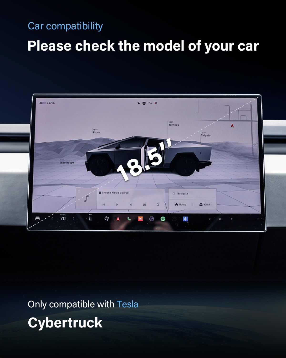 Protector de pantalla Tesla Model 3 Model Y 15"