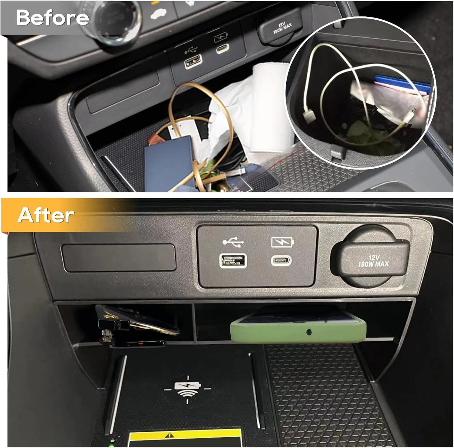 For Honda CR-V Storage Tray 2023+