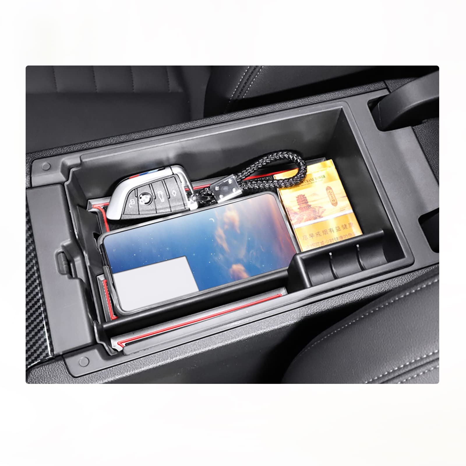 BMW 3 Series G20 Center Armrest Storage Tray 2019+ - LFOTPP Car Accessories