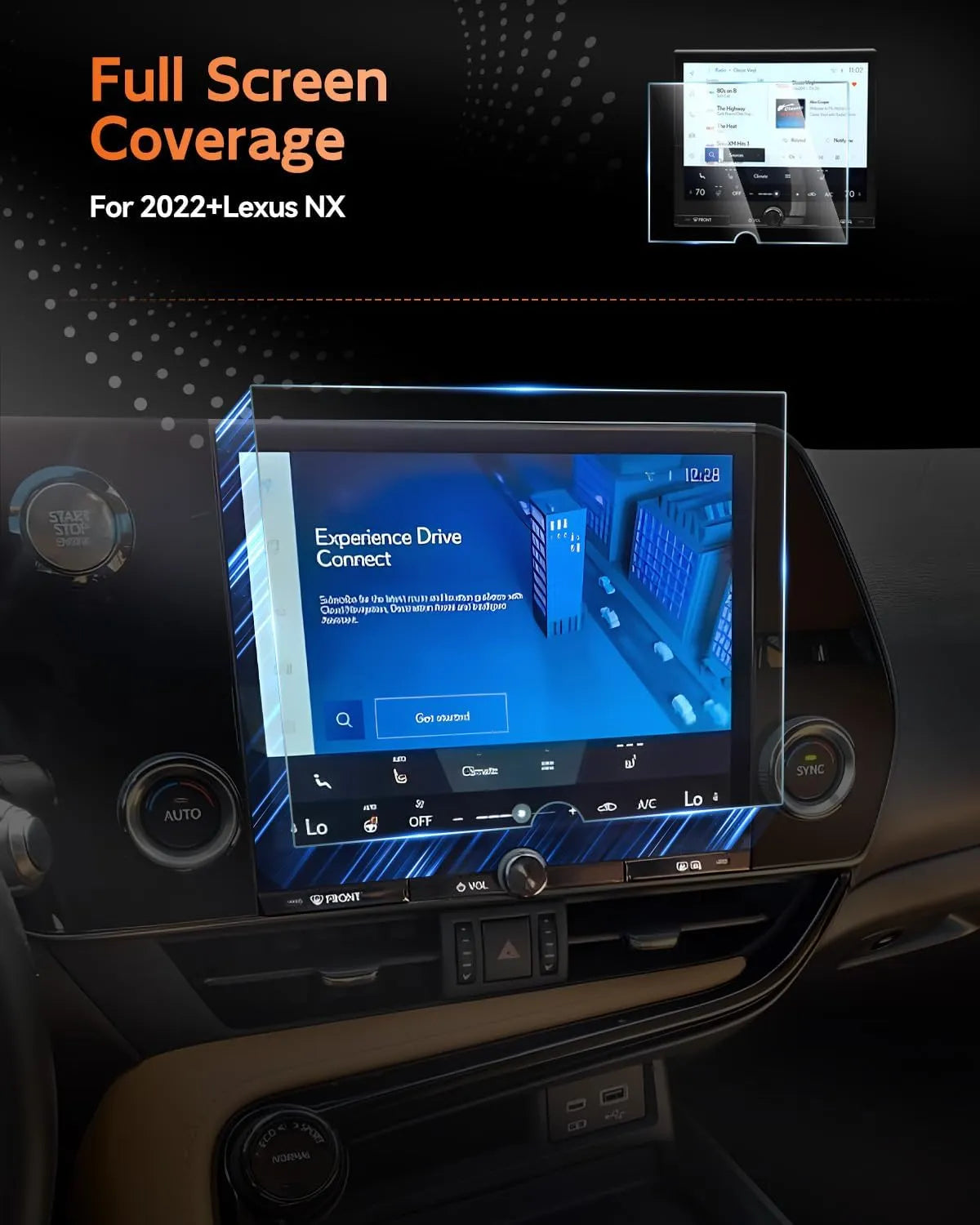 For Lexus NX Screen Protector 2022+