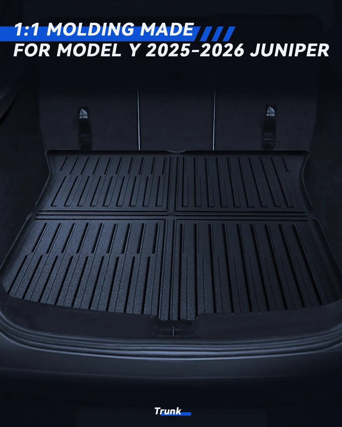 For Tesla Model Y Trunk Mat Rear Seat Back Mats 2025 2026 2027