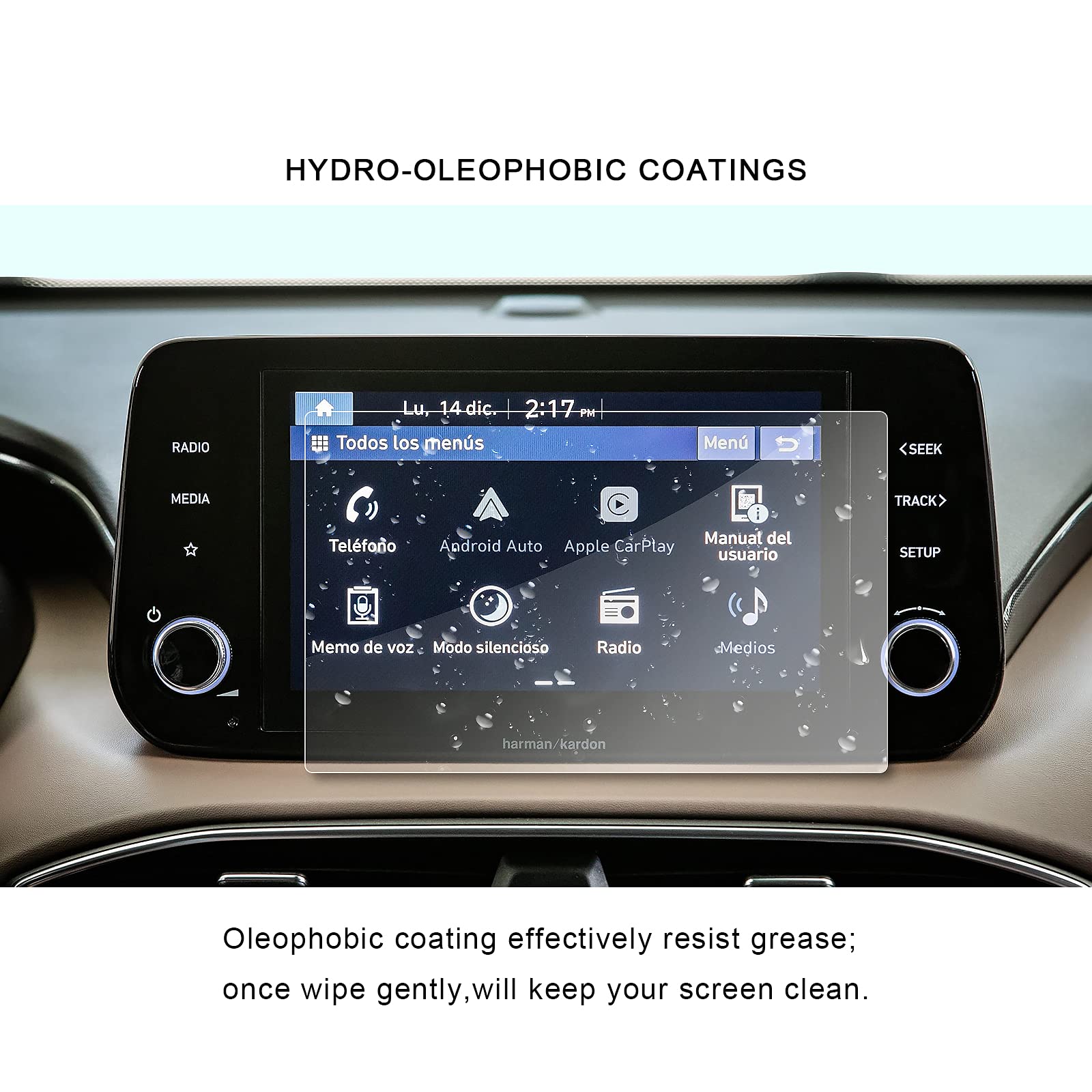 Hyundai Santa Fe Screen Protector 2021+ - LFOTPP Car Accessories