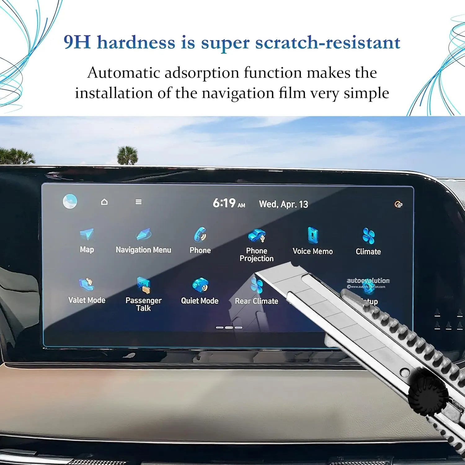 Protector de pantalla Hyundai Palisade 2020+