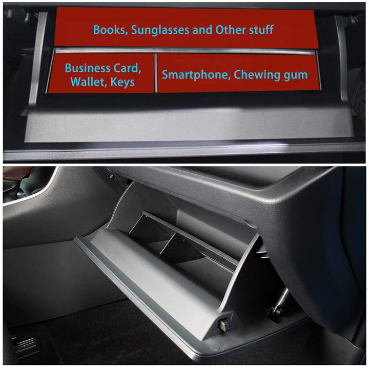 Toyota RAV4 5 Glove Box Shelves 2019+ - LFOTPP Car Accessories