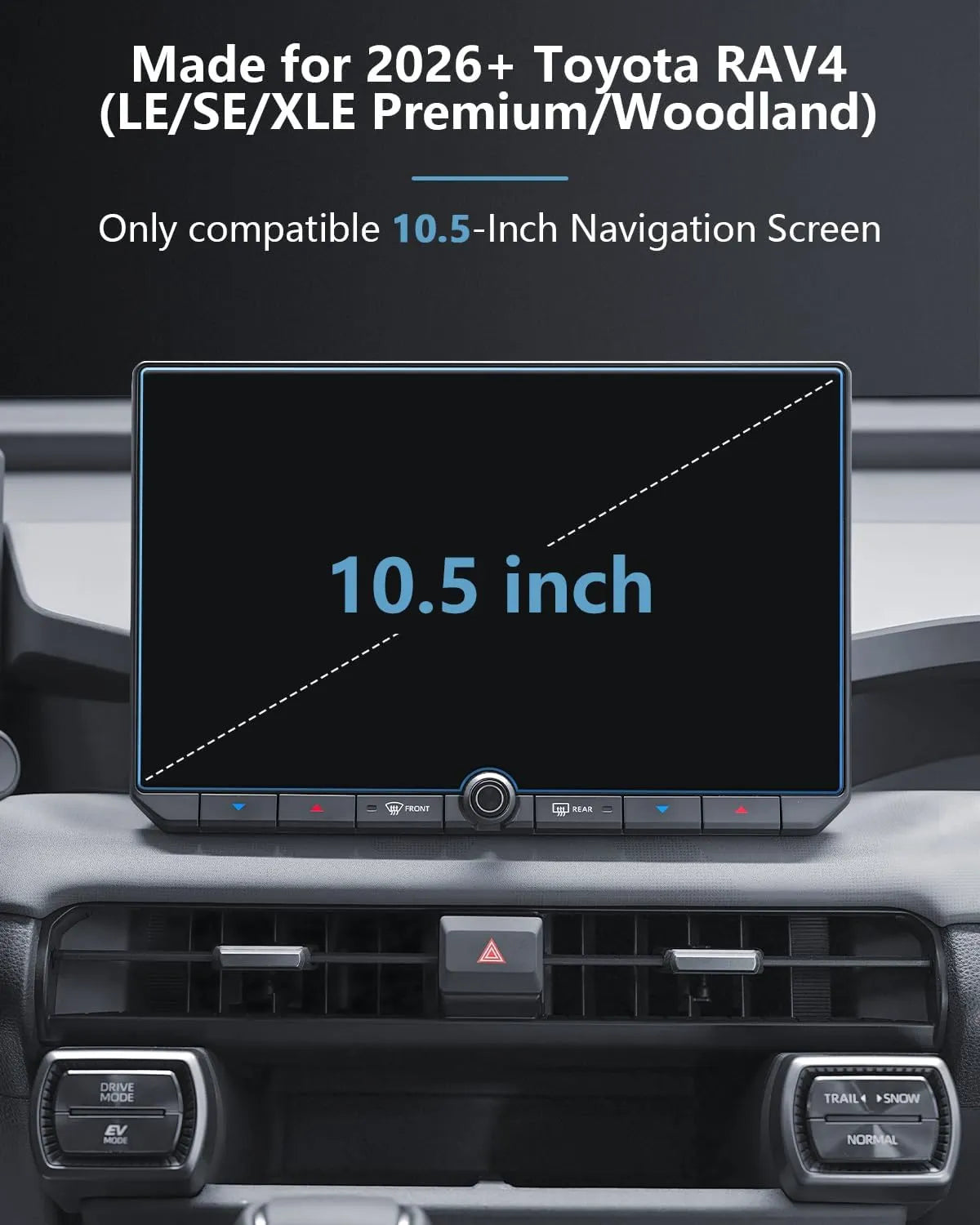 For Toyota RAV4 Screen Protector 2026 2027