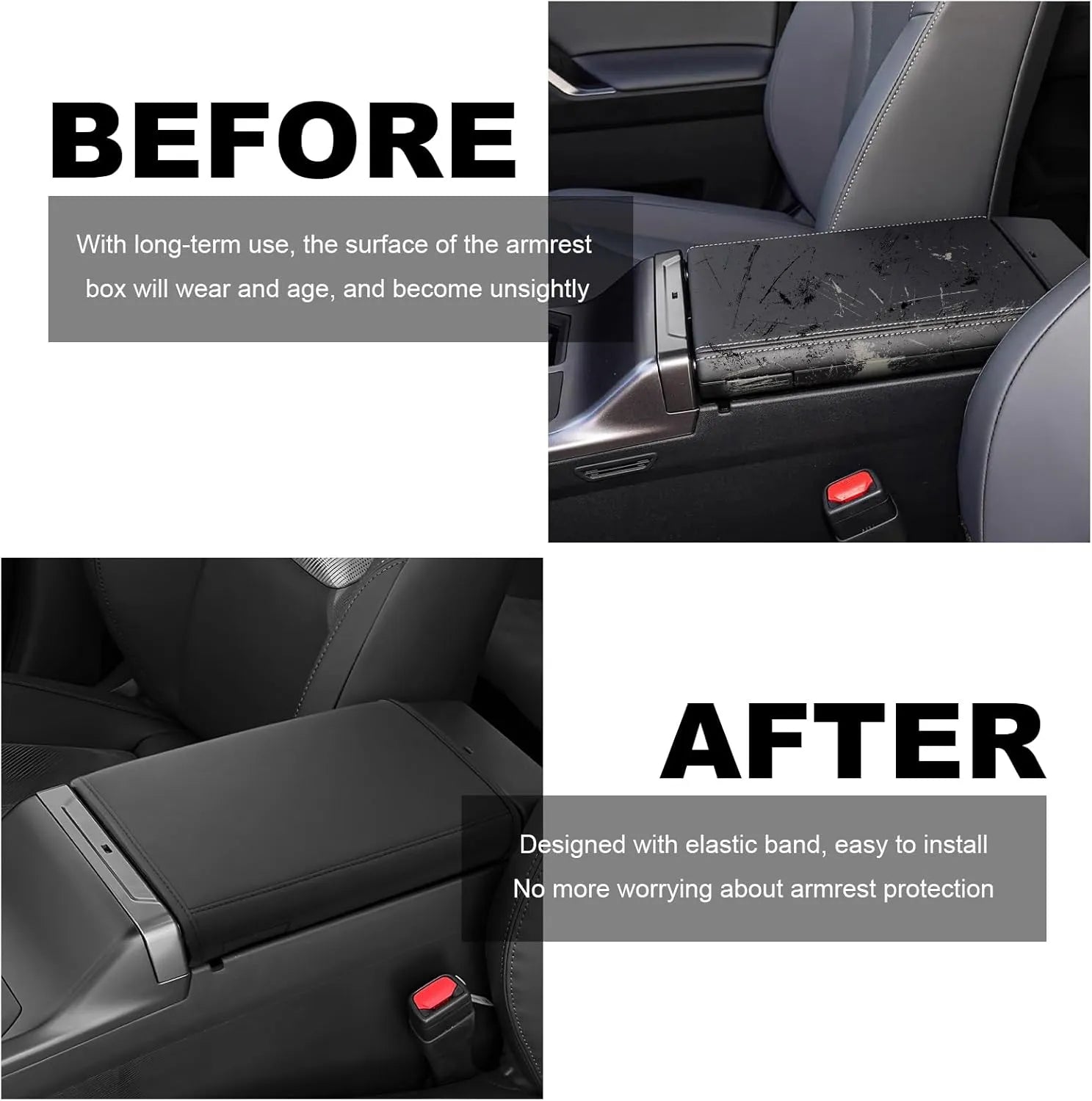 For Toyota RAV4 Armrest Cover 2026 2027