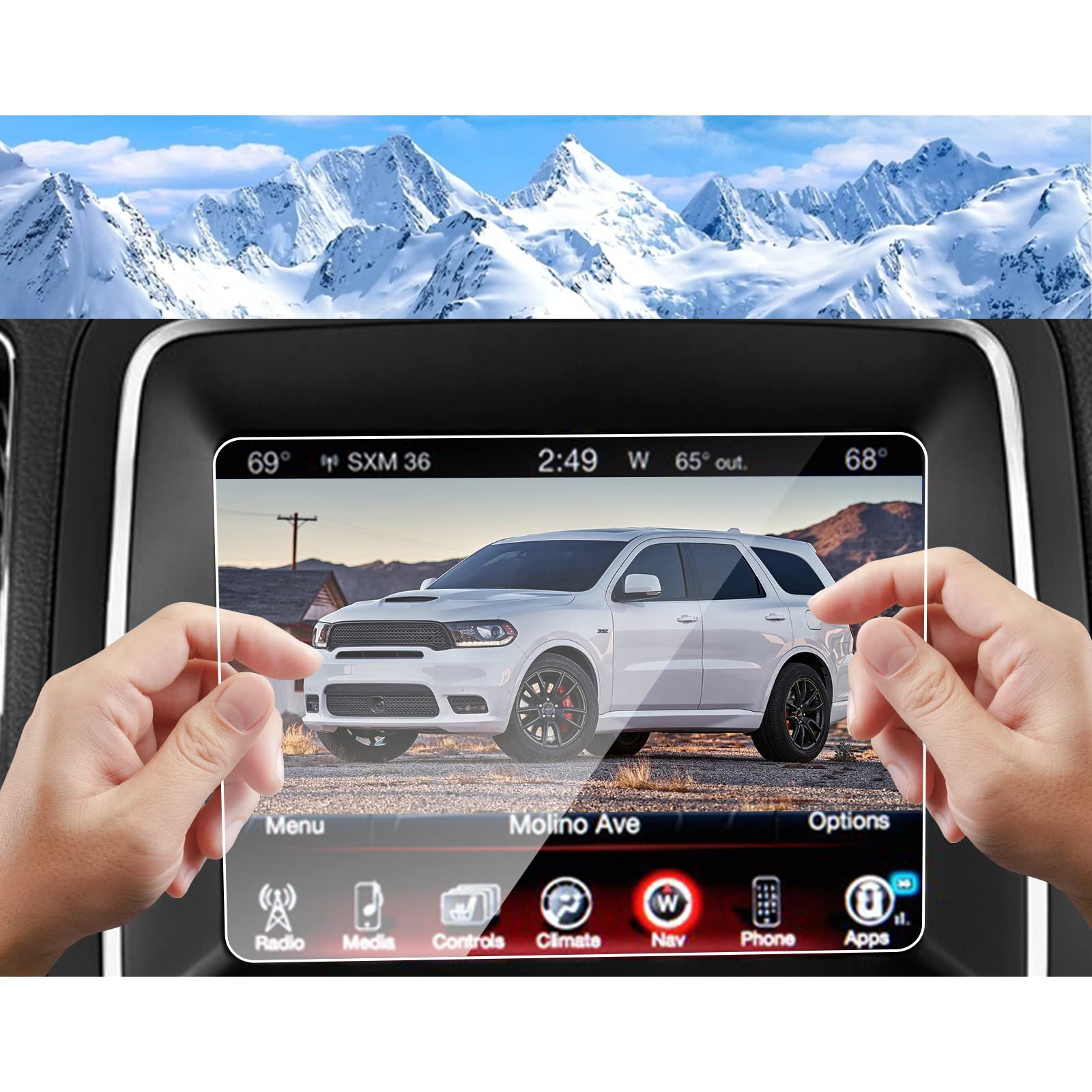 Dodge Durango Screen Protector 2014+ - LFOTPP Car Accessories