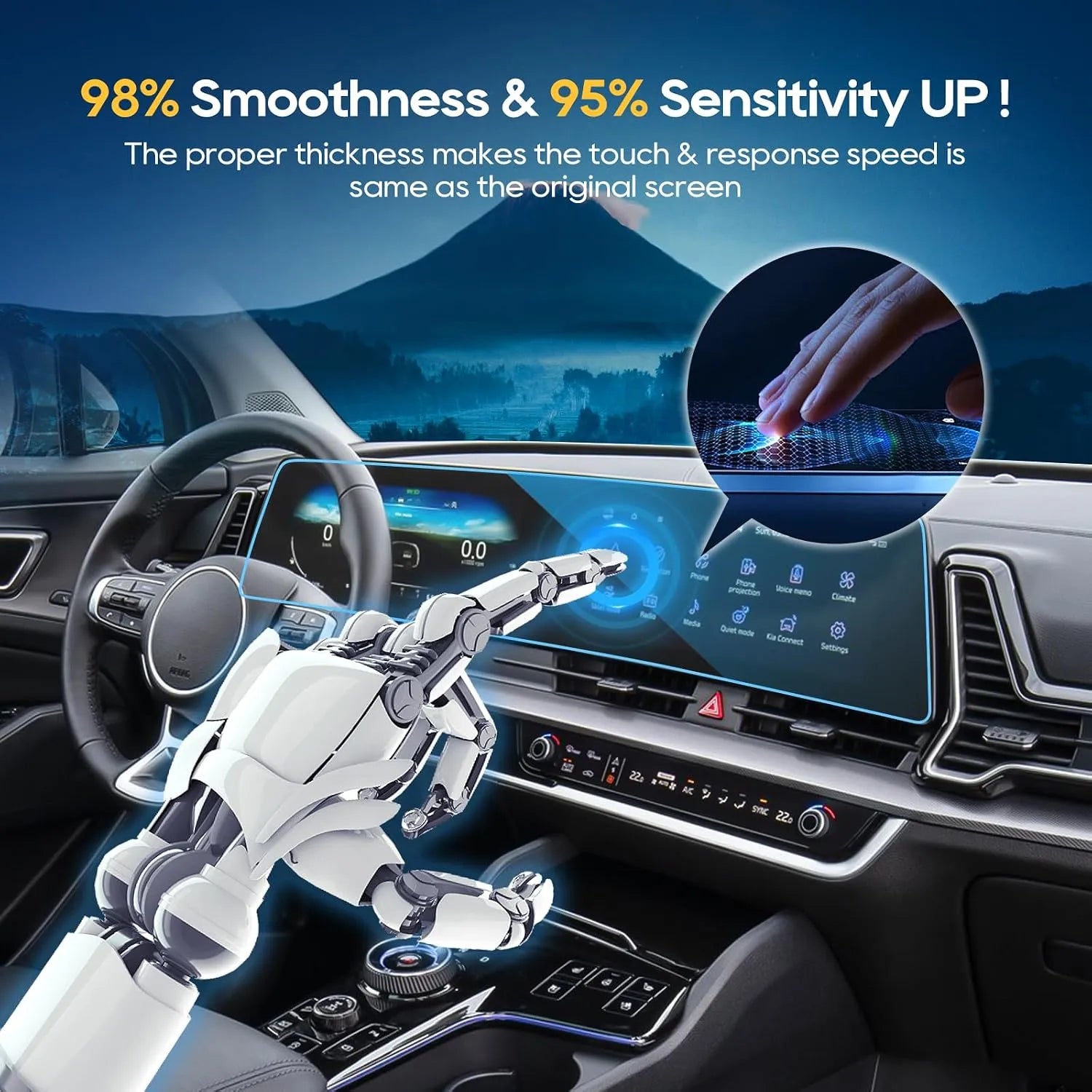 For Kia Sportage NQ5 Screen Protector 2022-2025