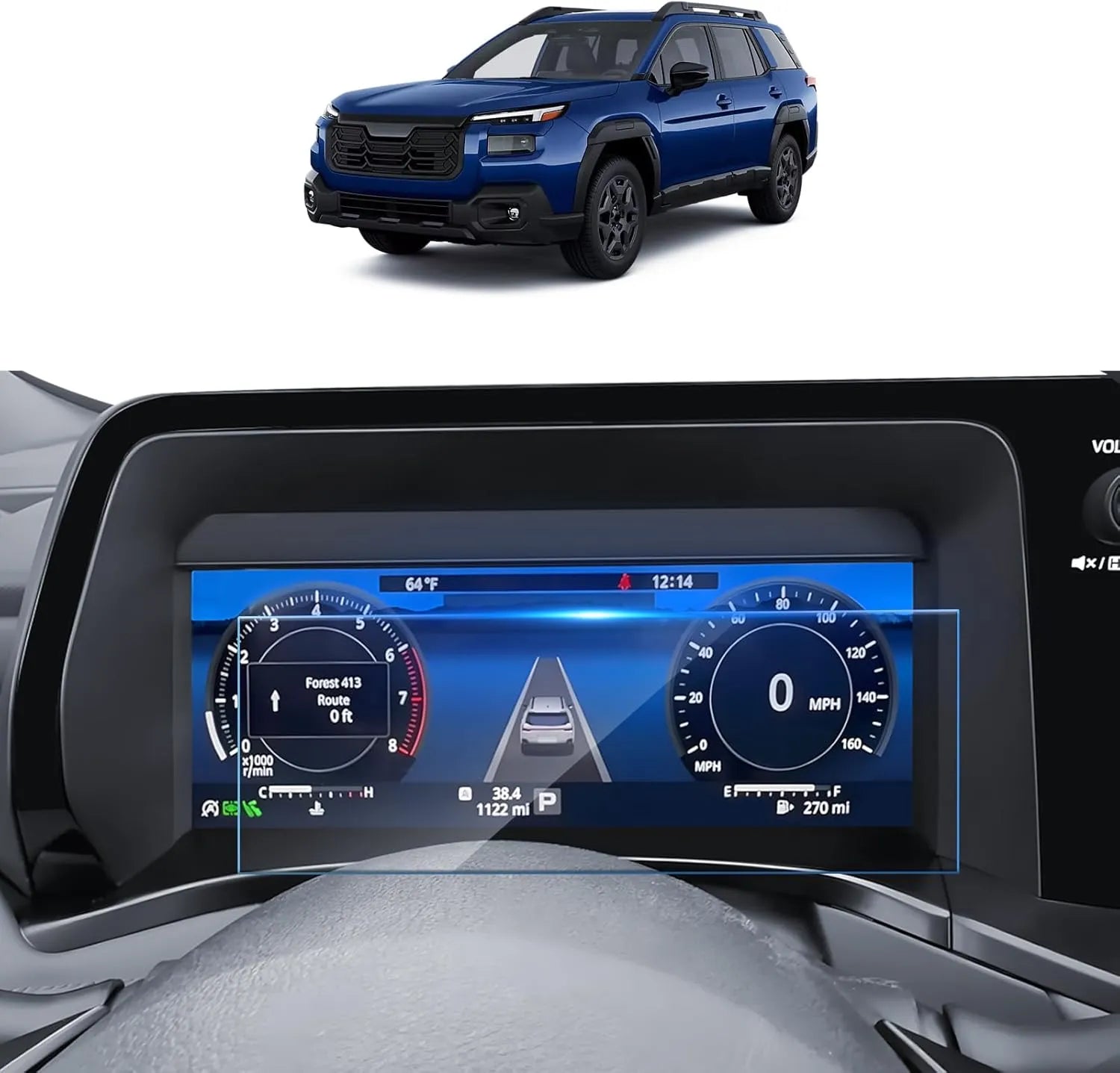For Subaru Outback Screen Protector 2026 2027