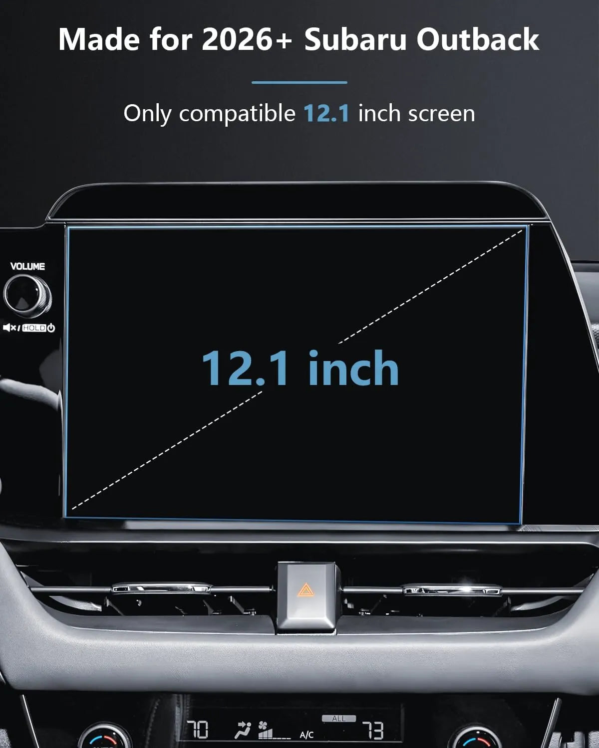 For Subaru Outback Screen Protector 2026 2027