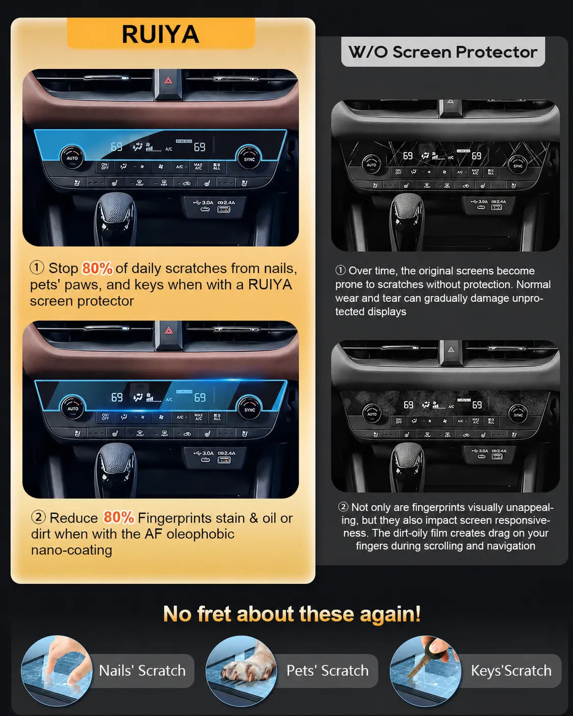 For Subaru Outback Screen Protector 2026 2027