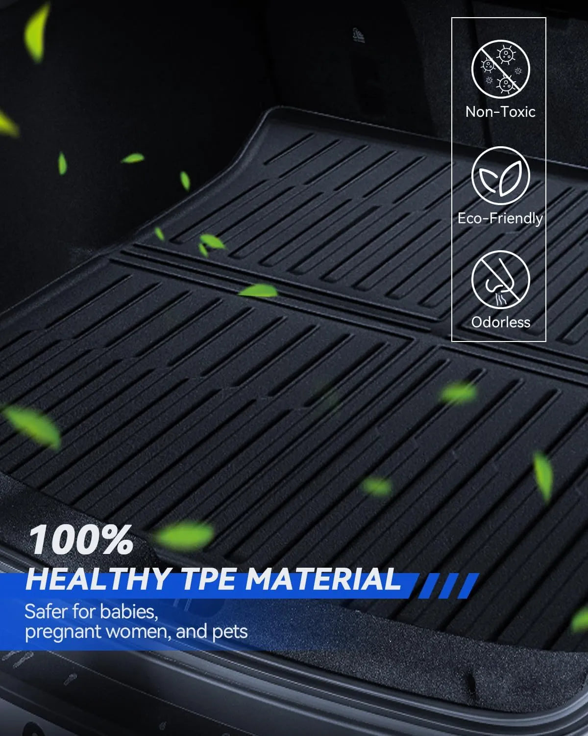 For Tesla Model Y Trunk Mat Rear Seat Back Mats 2025 2026 2027