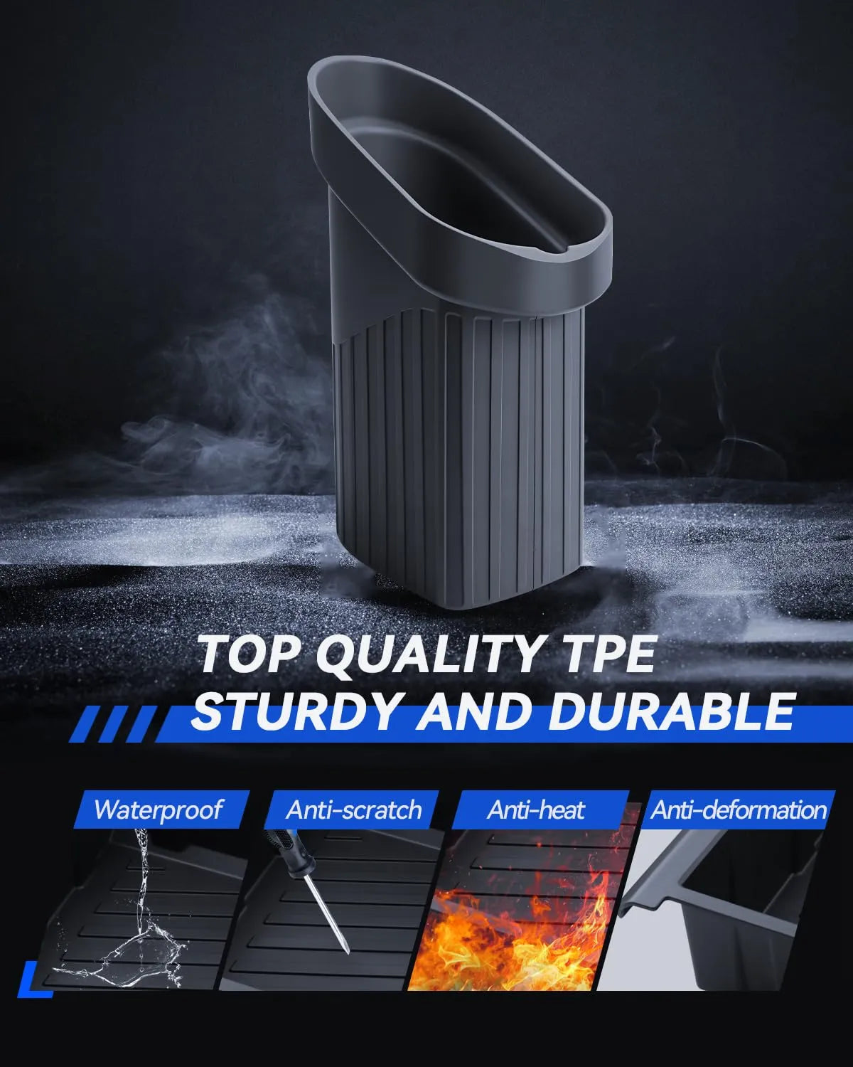 For Tesla Model Y Model 3 Door trash Can 2024+