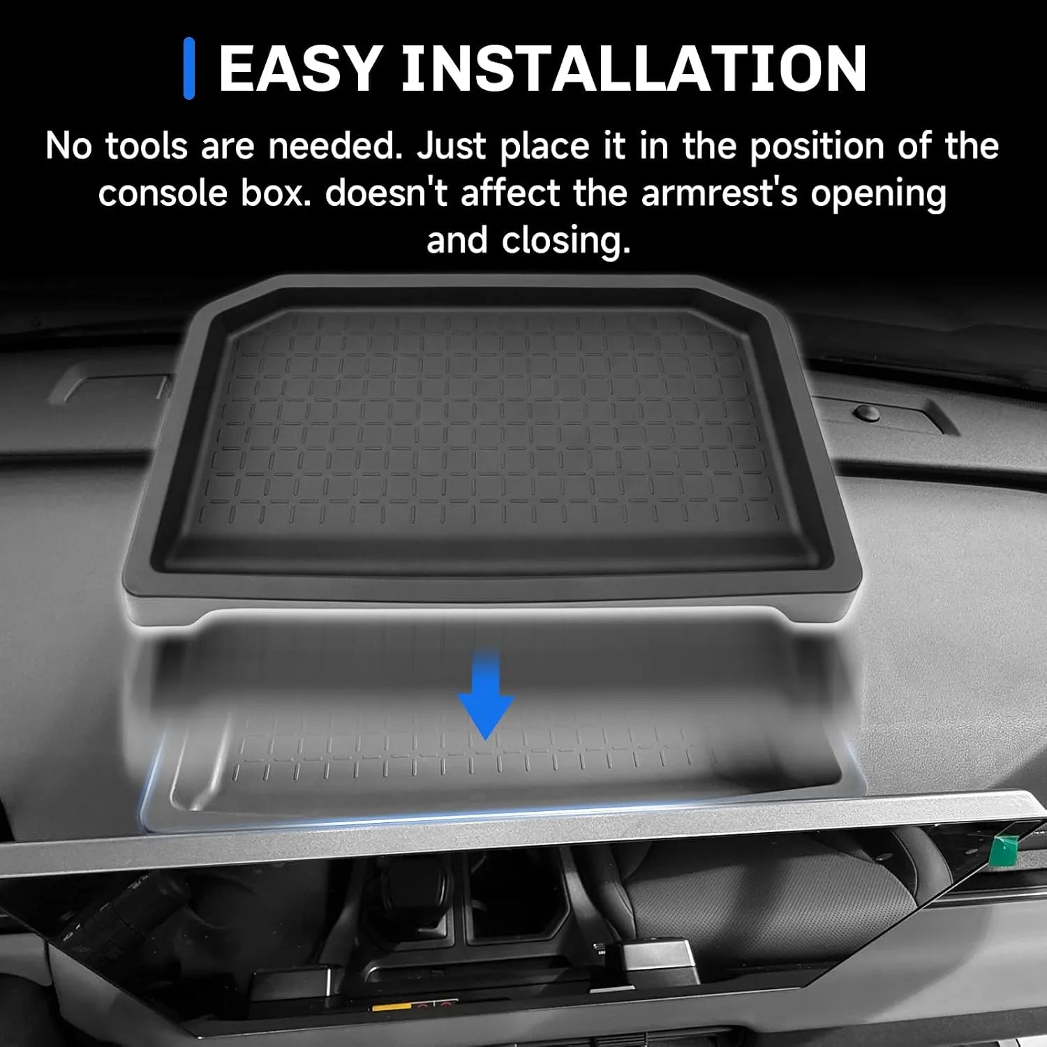 For Toyota RAV4 Dashboard Screen Back Organizer 2026+