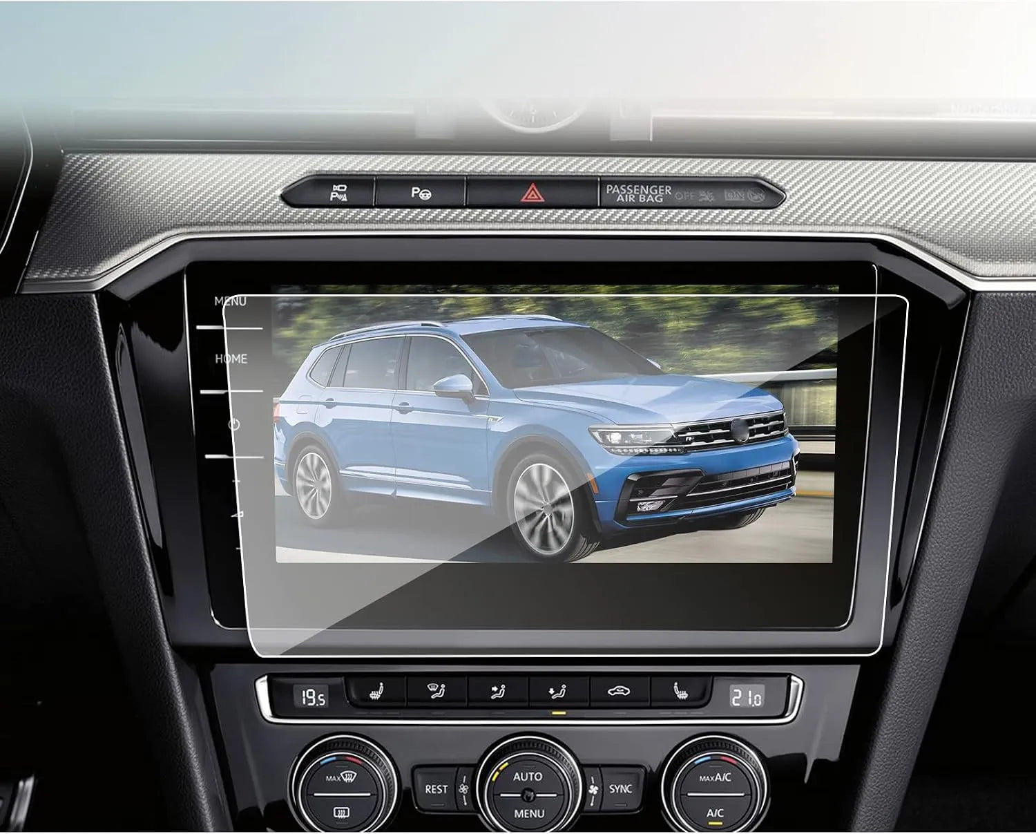 For VW Golf 7 9.2 inch Navigation Screen Protector 2017-2022