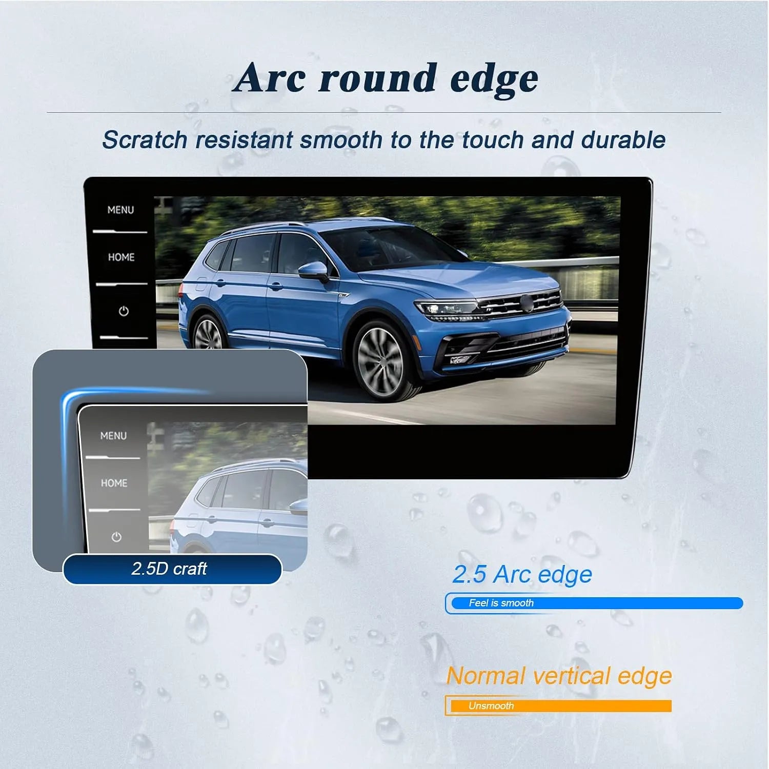 For VW Golf 7 9.2 inch Navigation Screen Protector 2017-2022
