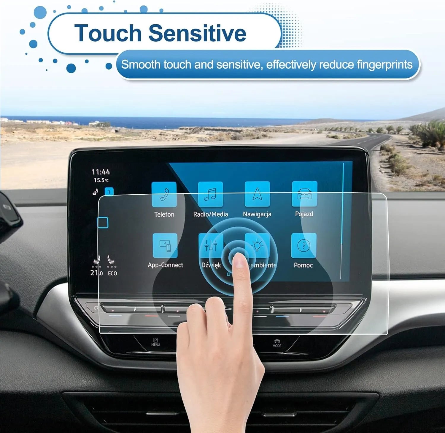 For VW ID.4 Screen Protector (Standard/S/S Plus/Pro S) 2021-2026