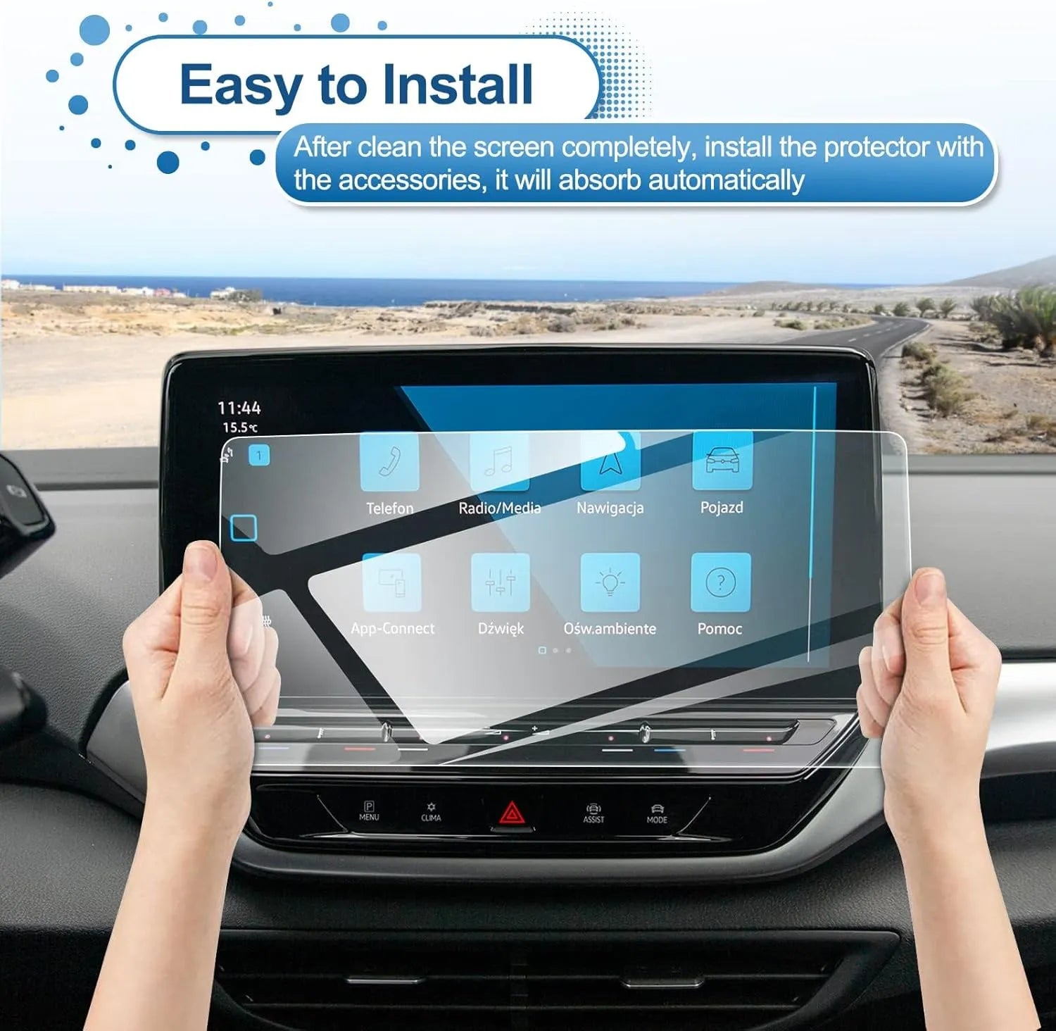 For VW ID.4 Screen Protector (Standard/S/S Plus/Pro S) 2021-2026