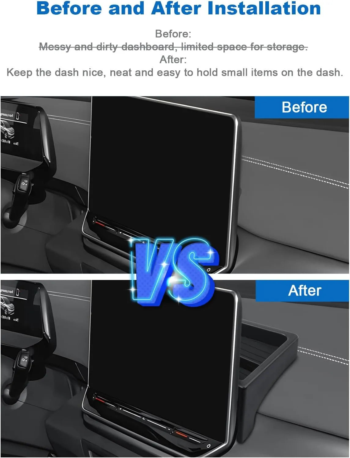 For VW ID.4 12.9-Inch Touchscreen Behind Screen Tray 2025 2026 2027