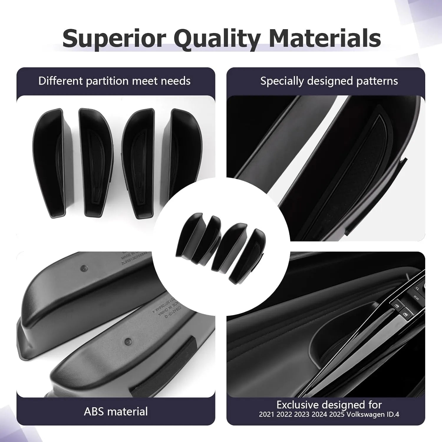 For VW ID.4 Door Handle Storage Box 2020+