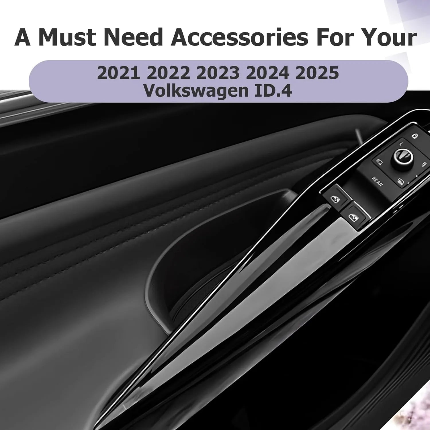 For VW ID.4 Door Handle Storage Box 2020+