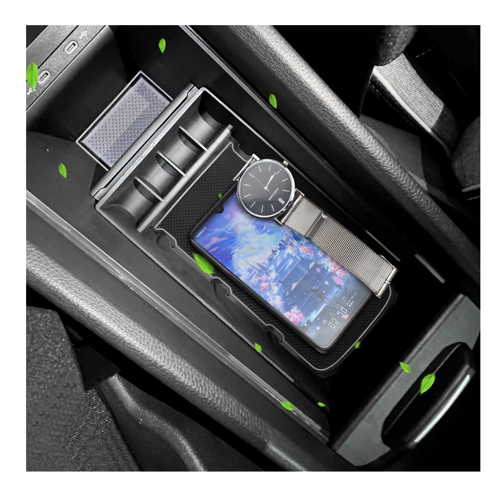 VW ID.3 Center Armrest Storage Tray 2020+ - LFOTPP Car Accessories
