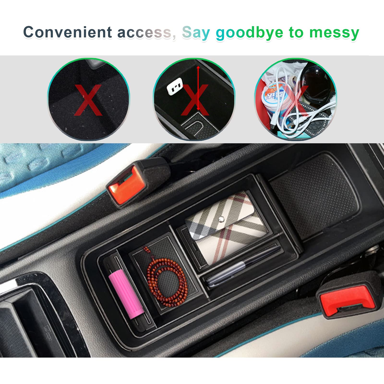 VW ID.3 Center Armrest Storage Tray 2020+ - LFOTPP Car Accessories