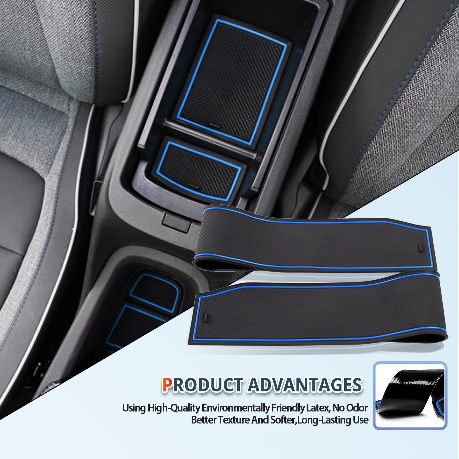 Nissan Frontier Door Slot Mats 2022+ - LFOTPP Car Accessories