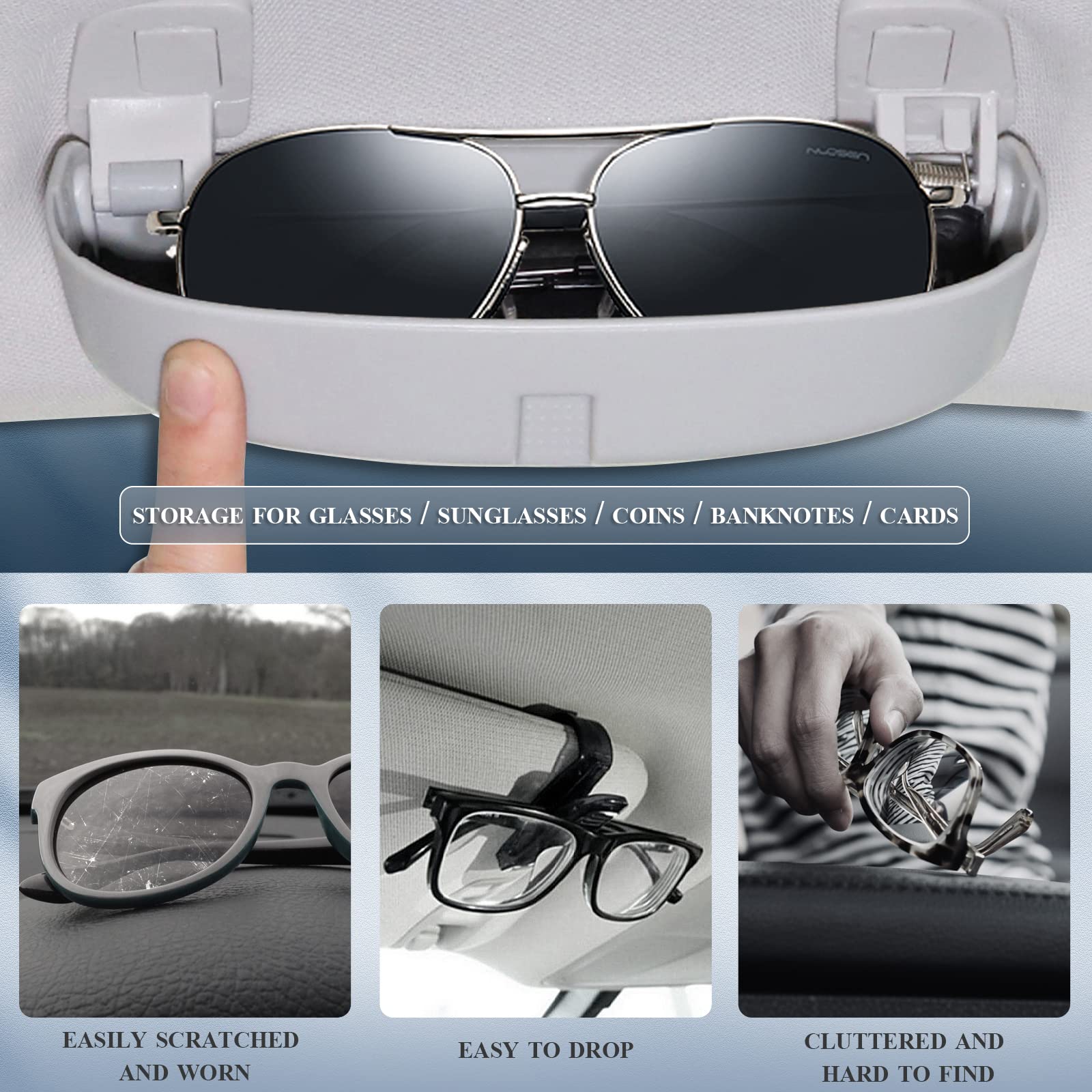 VW Golf 7 7.5 Glasses Case 2016+ - LFOTPP Car Accessories