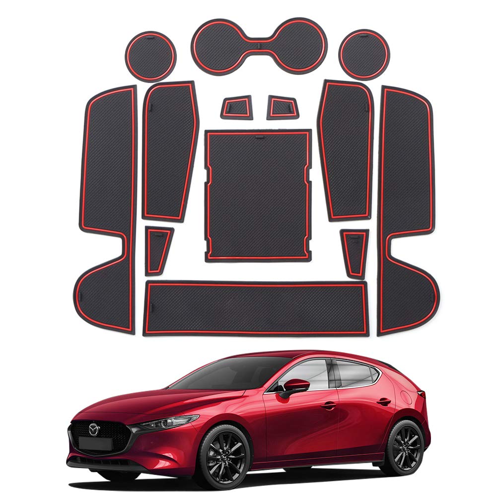 Mazda 3 Door Slot Mats 2019+ - LFOTPP Car Accessories