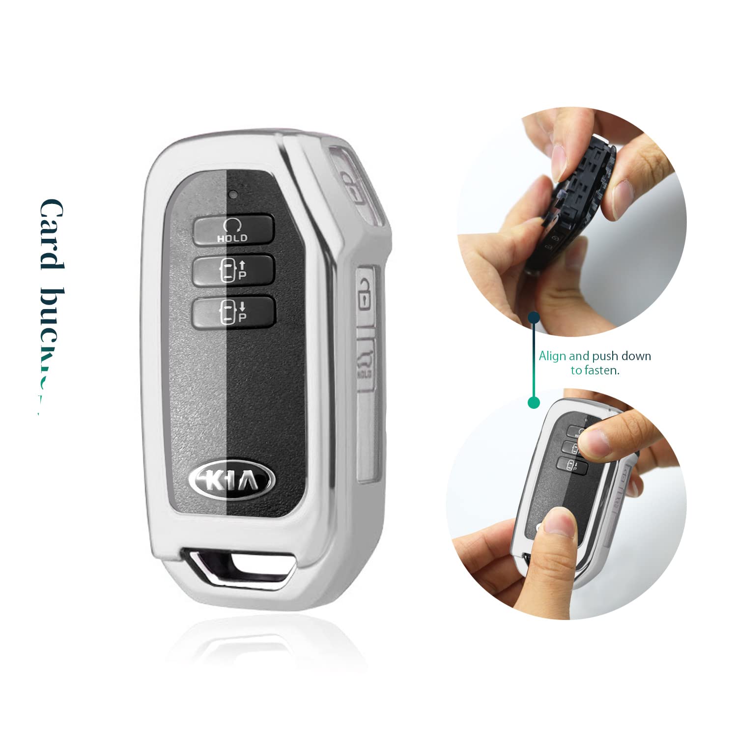 Kia EV6 Key Case TPU Silicone 2021+ - LFOTPP Car Accessories