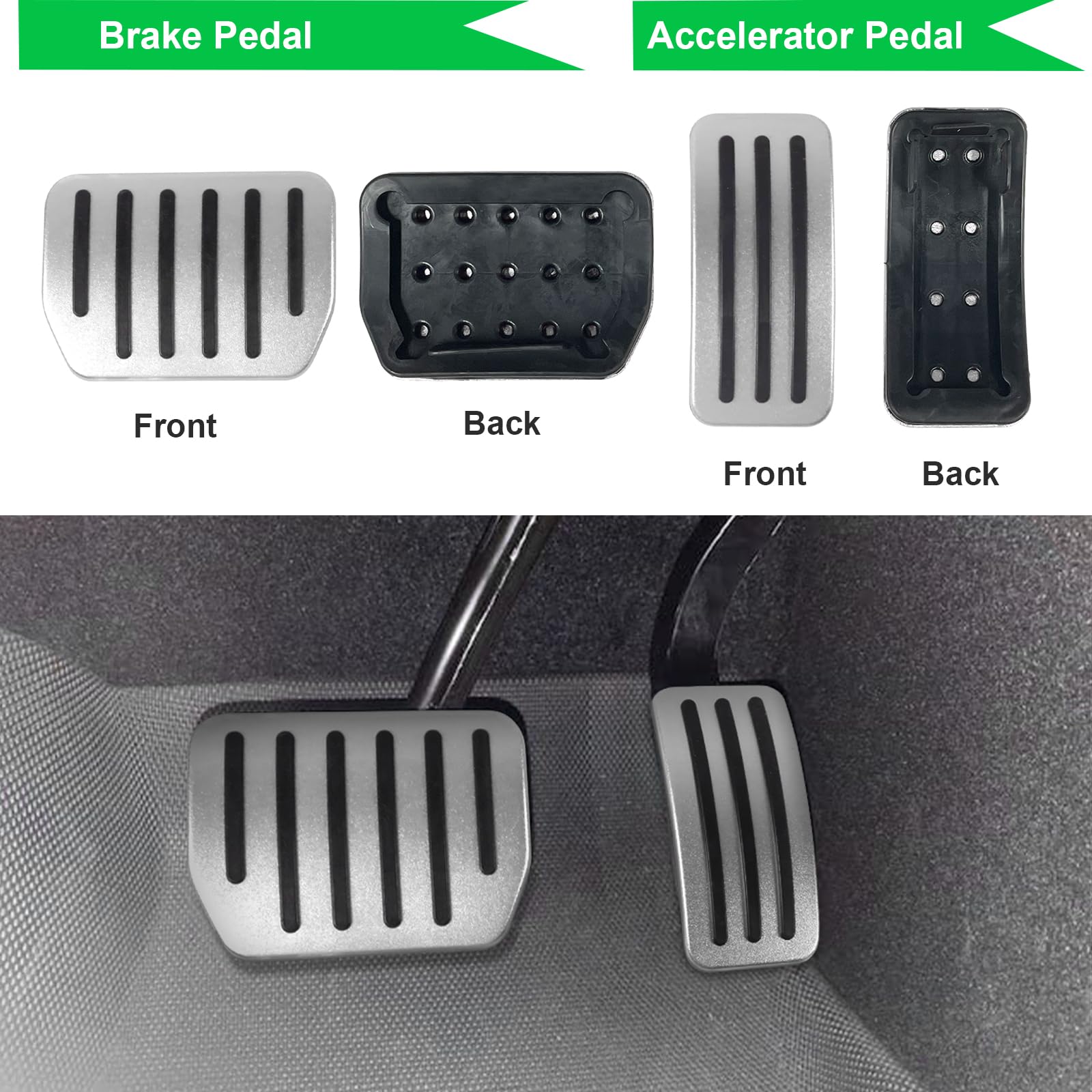 Tesla Model 3 Model Y Pedal Cover for Accelerator and Brake 2022+