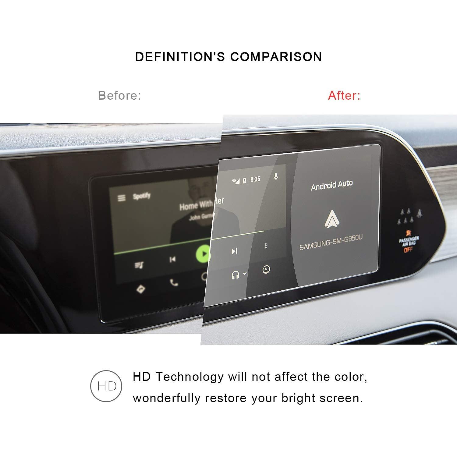 (Updated) Palisade Screen Protector 2020 2021 2022 2023 Palisade Ltd Limited Calligraphy Touch Screen Car Display Navigation Screen Protector, RUIYA HD Clear Tempered Glass Car in-Dash Screen Protective Film-lfotpp-auto-parts.myshopify.com