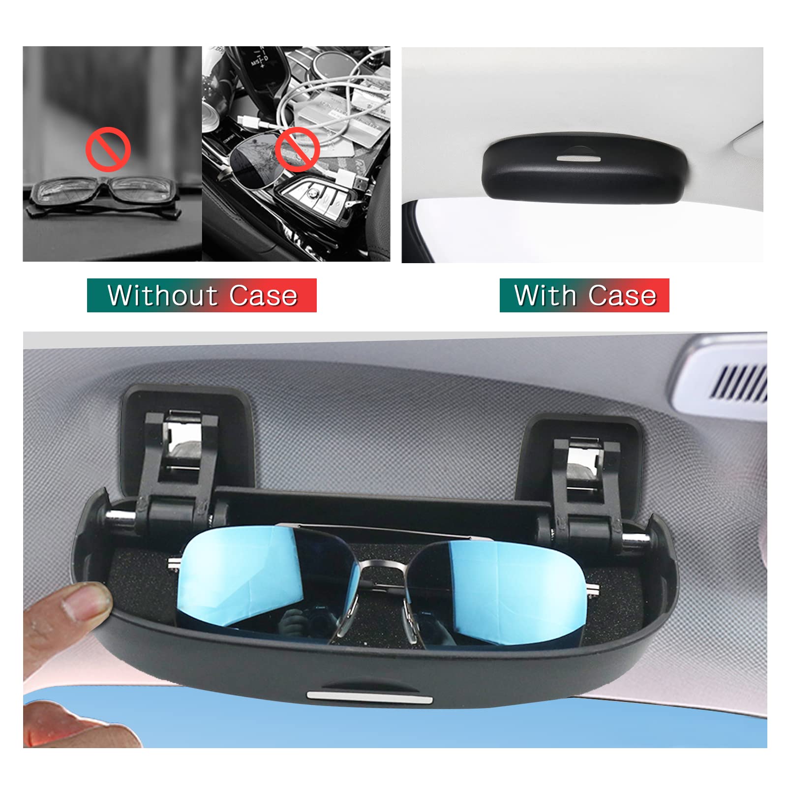 Jeep Compass Sunglasses Case 2015+ - LFOTPP Car Accessories