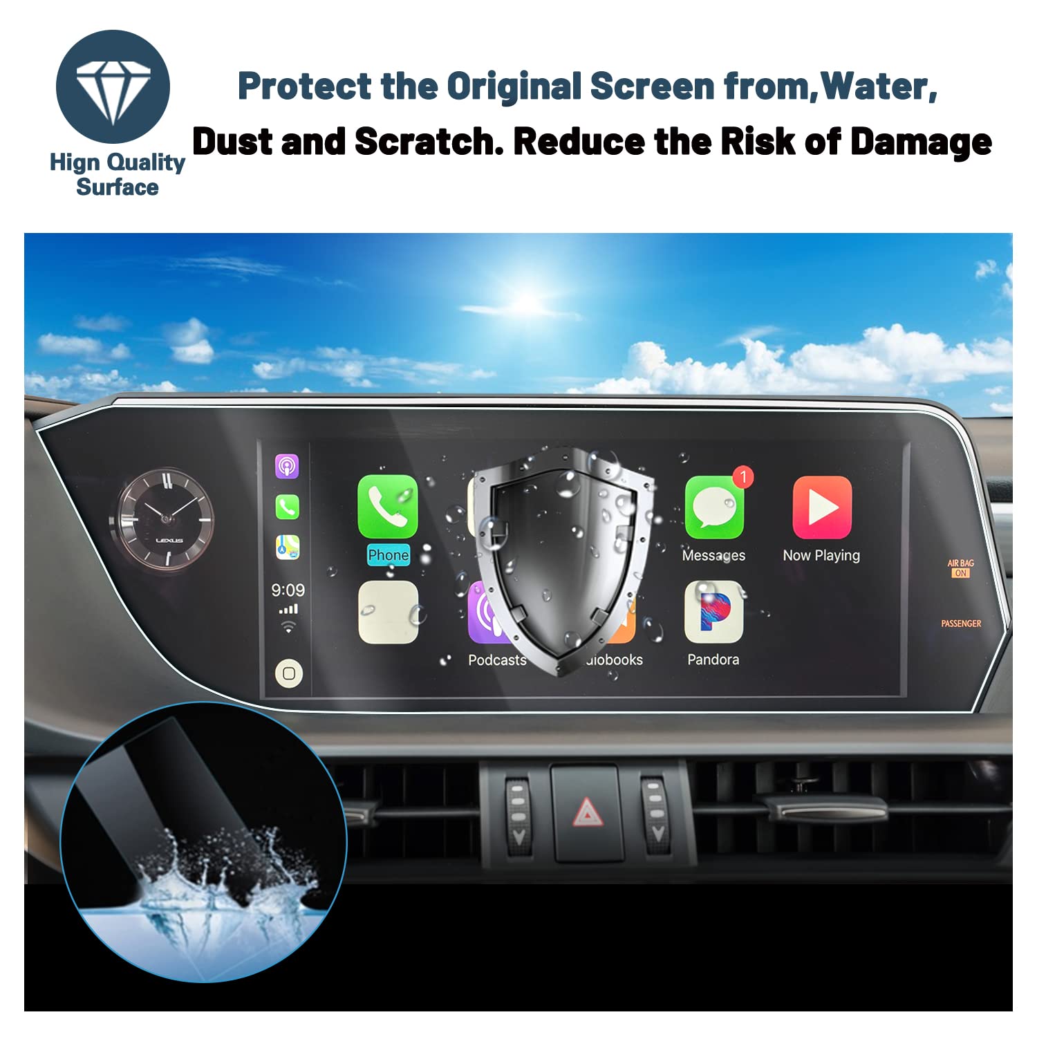 Lexus ES screen Protector 2019+ - LFOTPP Car Accessories