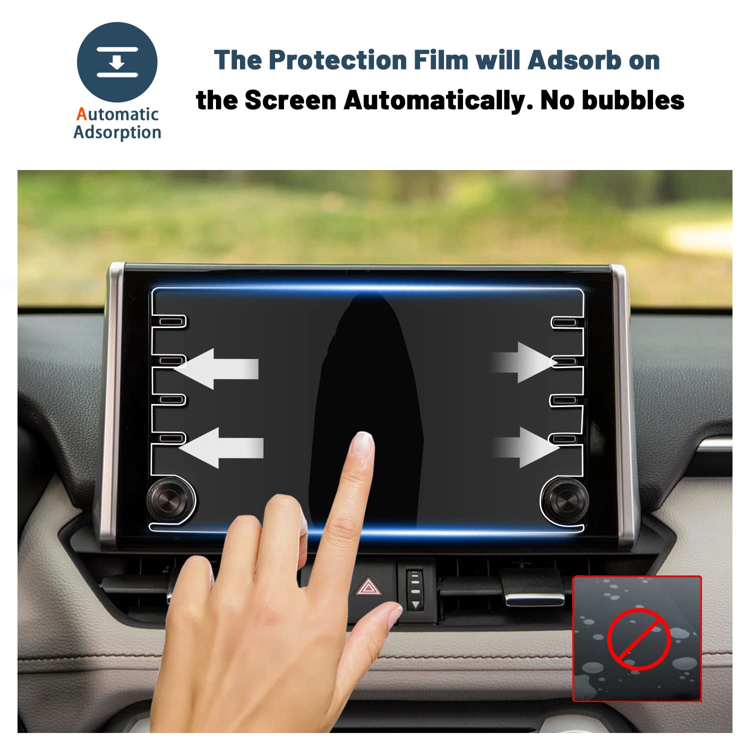 Toyota RAV4 9" Screen Protector 2021+ - LFOTPP Car Accessories