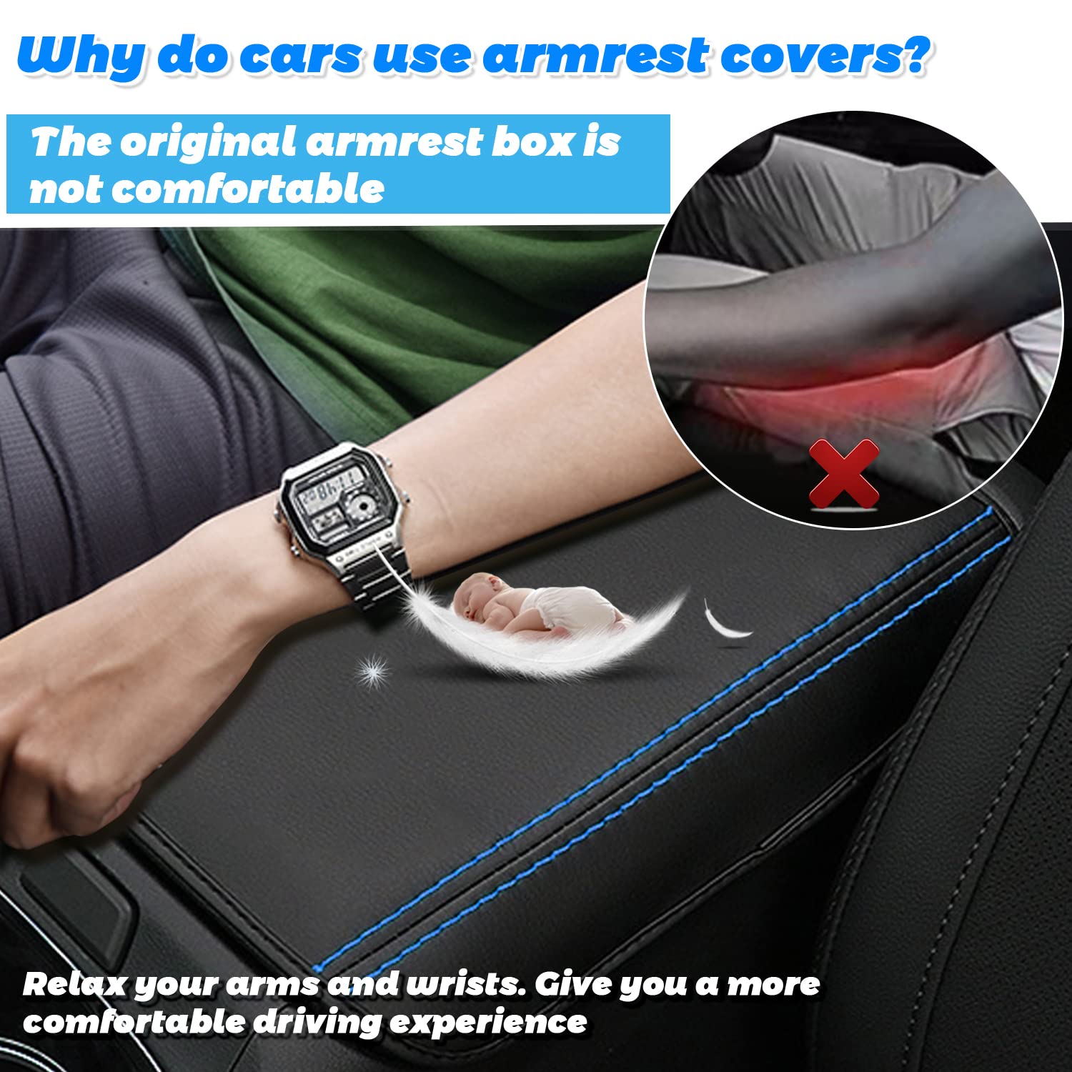 Hyundai Tucson NX4 Armrest Cover 2022+ - LFOTPP Car Accessories