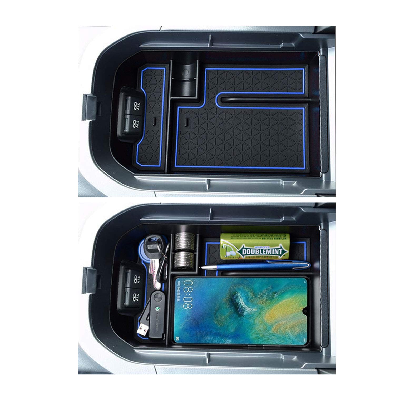 Toyota RAV4 5 Center Console Organizer Tray 2019+ - LFOTPP Car Accessories